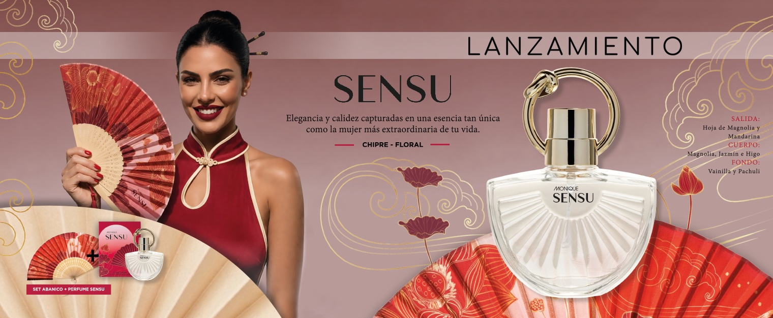 Sensu perfume + abanico