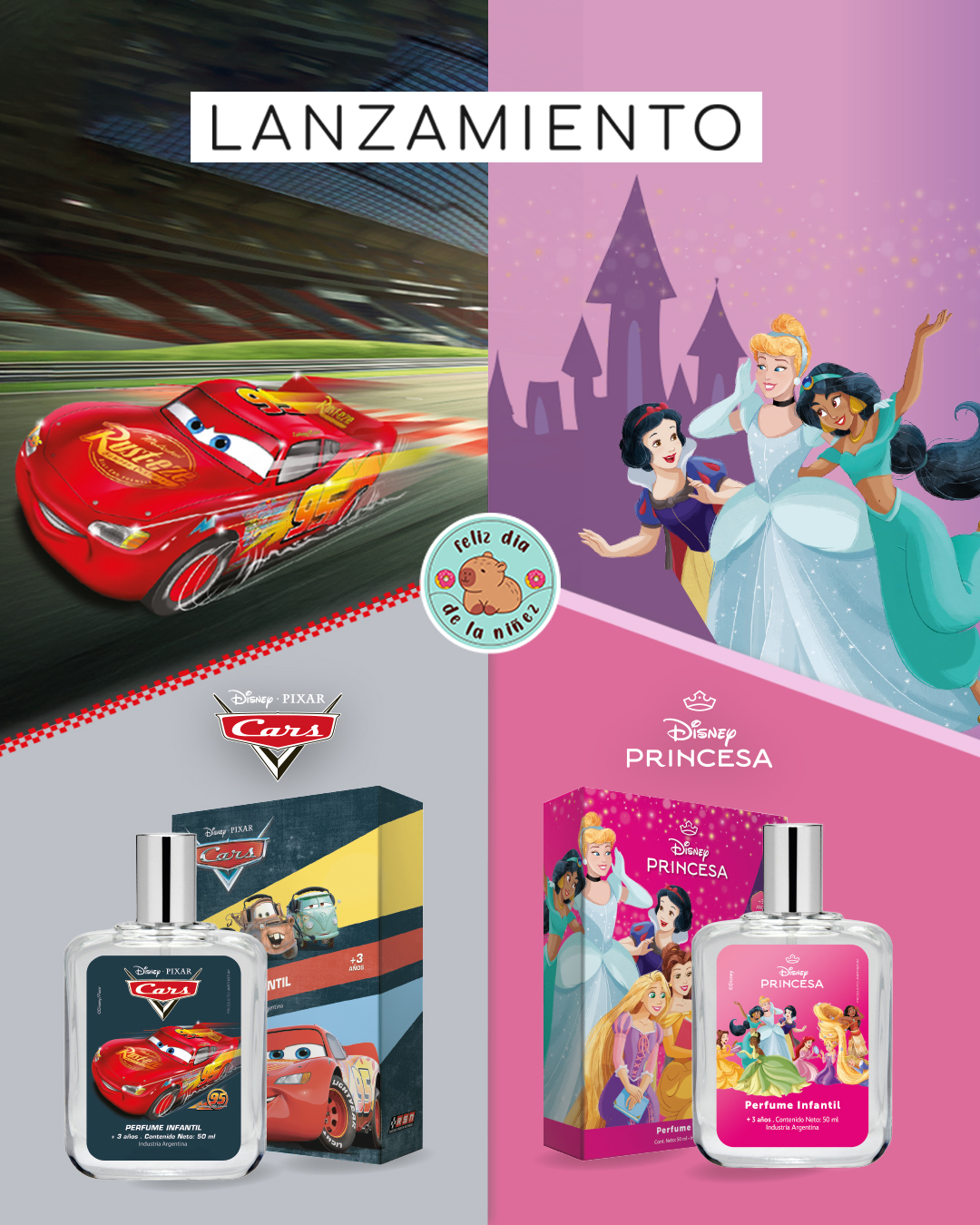 Disney Princesas y Cars