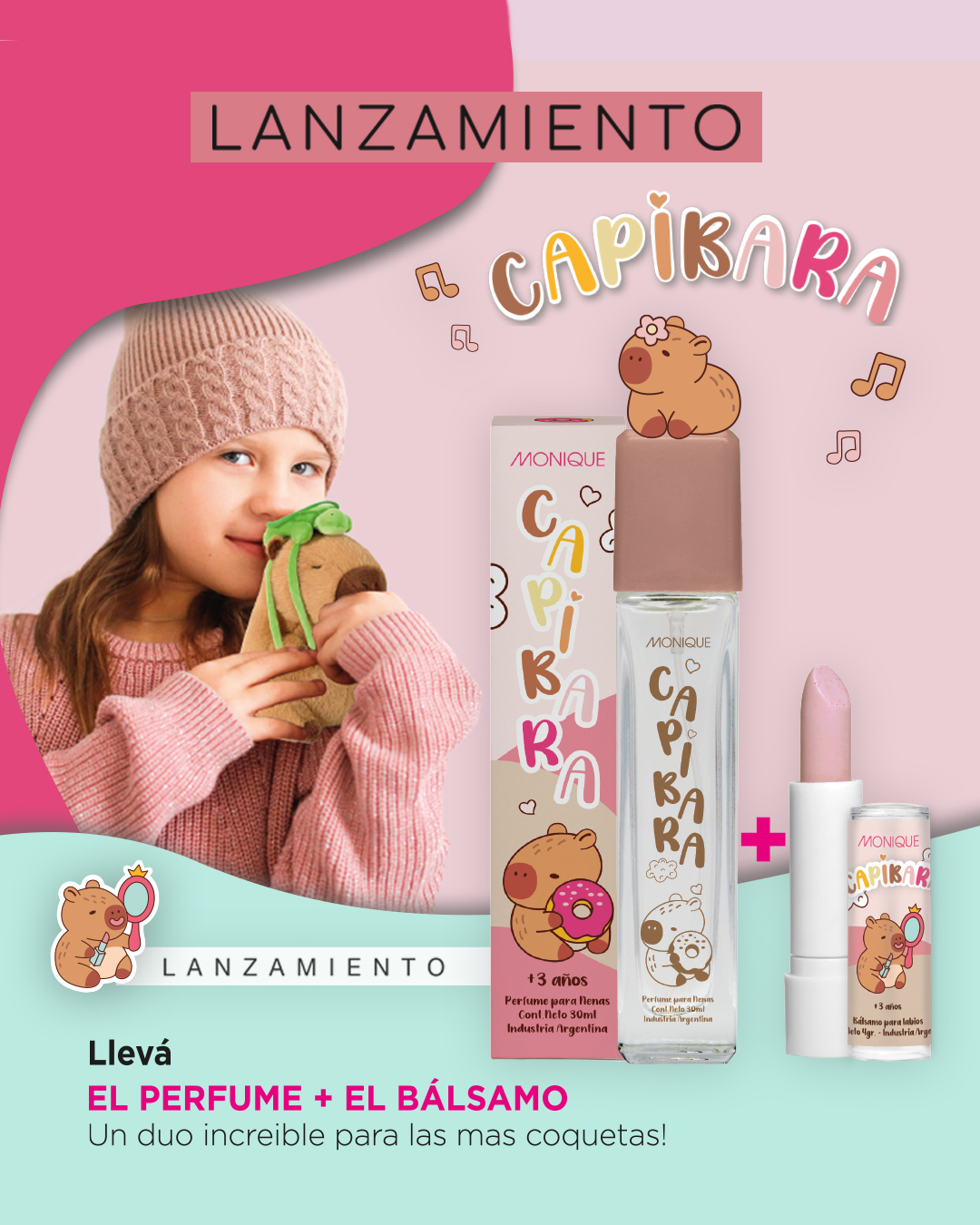 Capibara perfume + balsamo